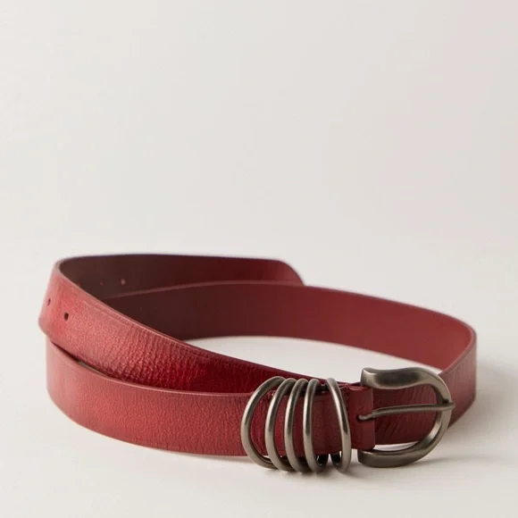 Free People | Accessories | Free People Red Belt With  display picture 3
